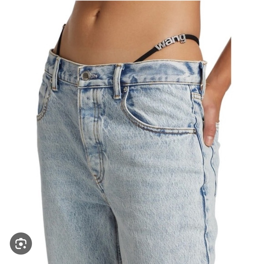 Alexander Wang Logo Strap Jeans